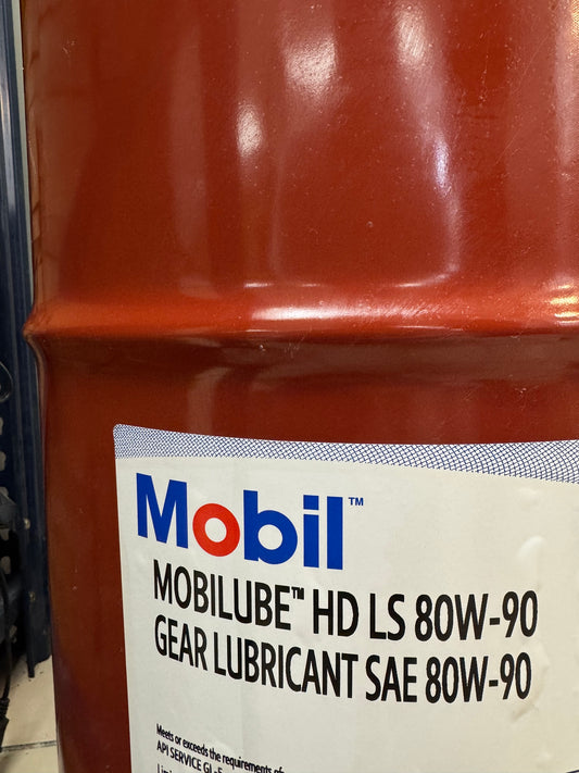 MOBILUBE HD LS 80W-90 GEAR OIL LUBRICANT SAE 80W-90 120 LB