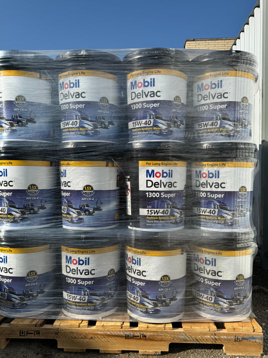 MOBIL DELVAC 1300 SUPER SAE 15W-40 BUCKETS (5 GALLON)