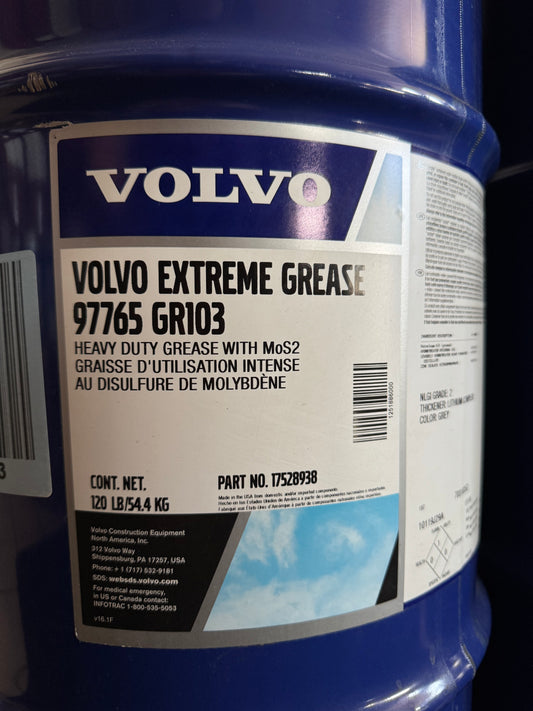 VOLVO EXTREME GREASE 97765 GR103 HEAVY DUTY
