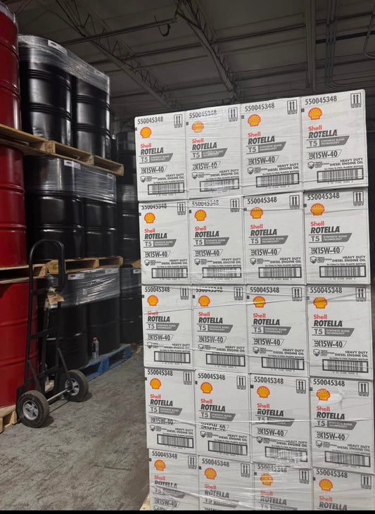 SHELL ROTELLA T5 SYNTHETIC SAE 15W-40 MOTOR OIL