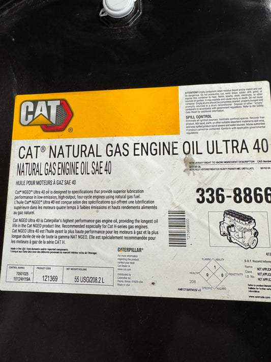 CAT 0W-40 55 GALLON DRUM FULL SYNTHETIC